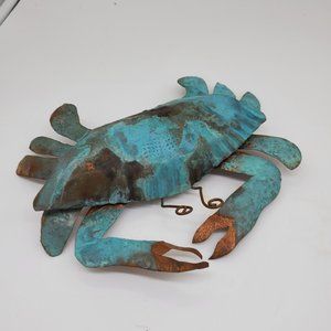 Hand-crafted Copper metal crab